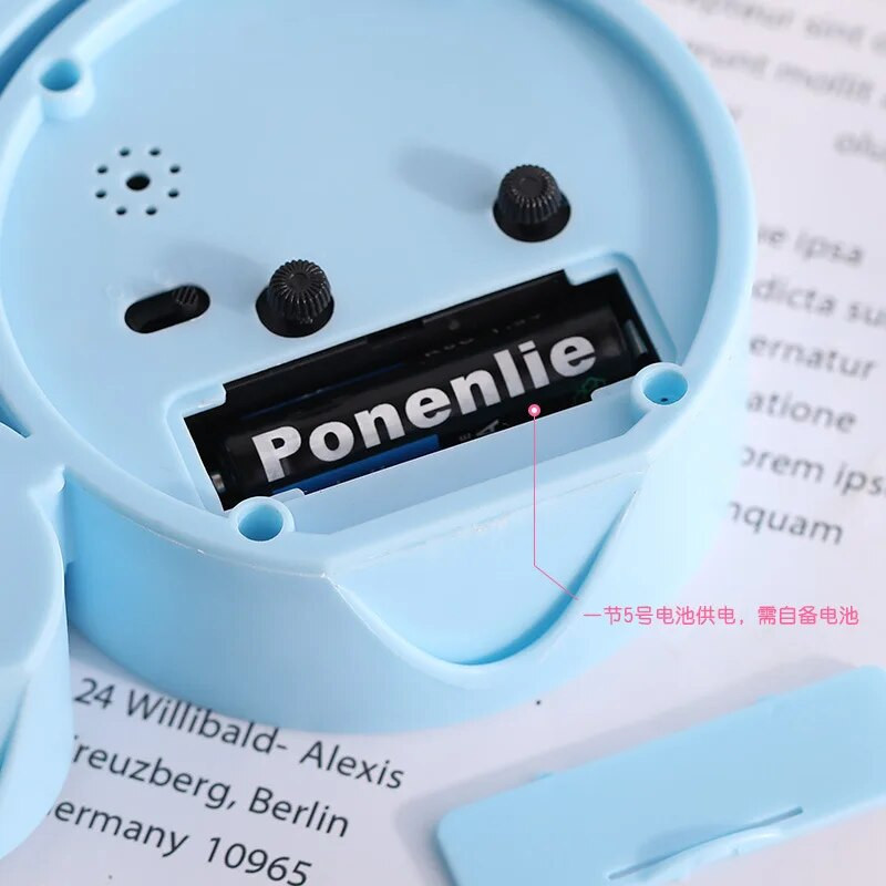 Kaunistage äratuskell kodu multifunktsionaalse kellaga elutuba jalgratta loomingulise viiuliga lauaarvuti LCD-taimer