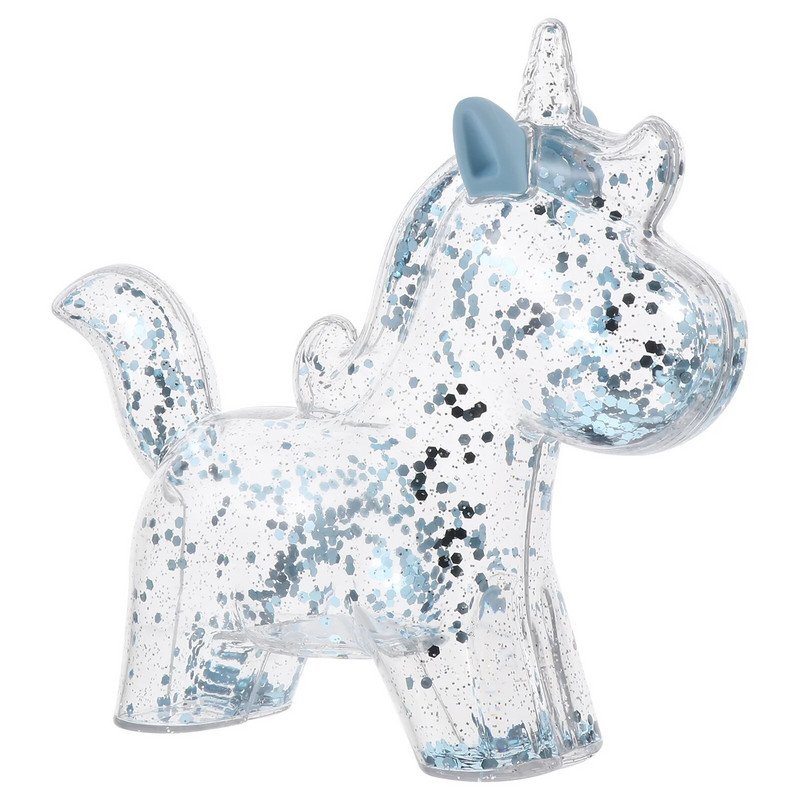 Taupykite Vienaragio Pinigų Puodą Vaikai Taupykite Mergaitę Žaislų Taupymo Dėžė Monetų Sandėliavimo Stiklainis Skaidrus Plastikinis Piggy Bank Boys