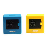 ATM forgójelszó Banki pénzdoboz Készpénzes érme letéti játék gyerekeknek 2. sz