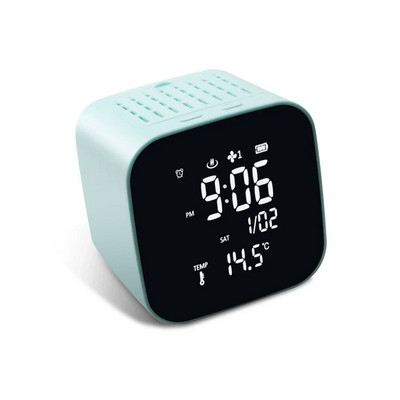 DIY aromaatne digitaalne LED äratuskell + aroomiteraapia eeterlike õlide lõhnahajuti, temperatuuri termomeeter, helikontrollvalgusti