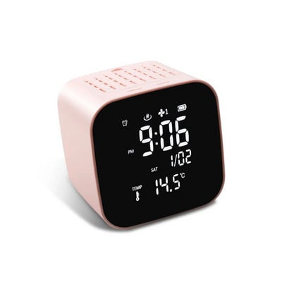 DIY aromaatne digitaalne LED äratuskell + aroomiteraapia eeterlike õlide lõhnahajuti, temperatuuri termomeeter, helikontrollvalgusti