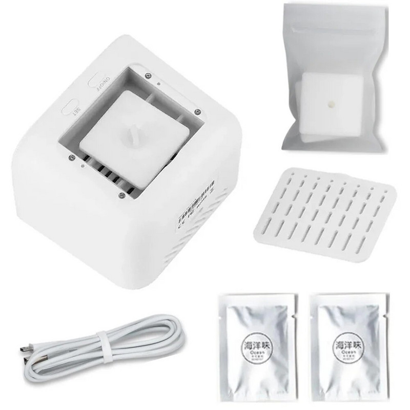 DIY aromatična digitalna LED budilica + difuzor mirisa eteričnog ulja za aromaterapiju, temperaturni termometar, svjetlo za kontrolu zvuka