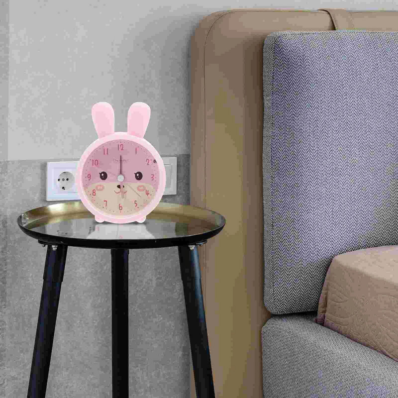 Triušis Žadintuvas Vaikams Netiksintis rašomasis stalas bendrabučio mergaitei Miela ausų stikliukas Dekoratyvinis mažas patogus studentiškas buitinis staliukas