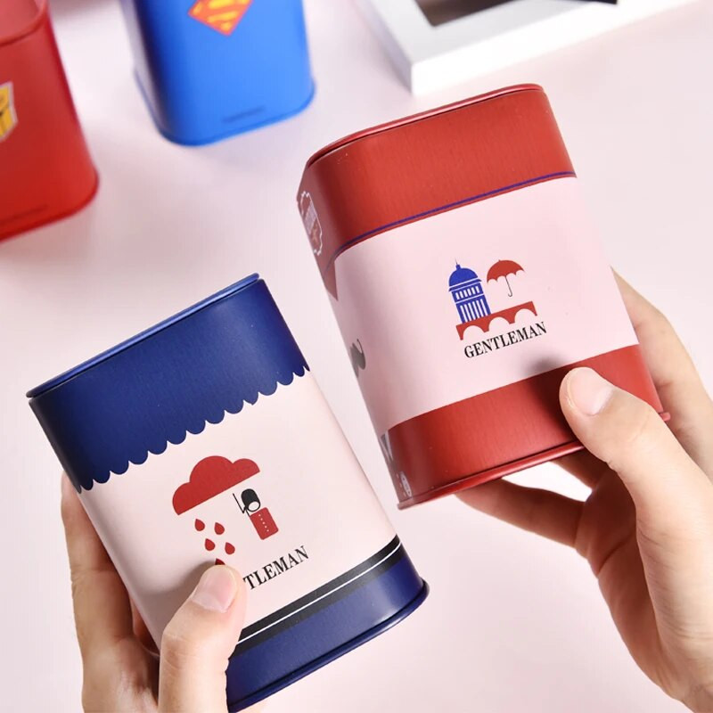 1 kom. Slatka kasica prasica Metalna personalizirana četvrtasta serija dnevnika Kutija od limenih tanjura Lonac za uštedu novca Kutija za novčiće Kutija za nakit Spremnik