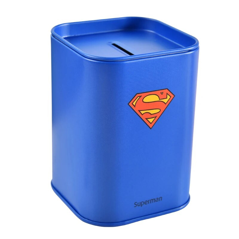 1 kom. Slatka kasica prasica Metalna personalizirana četvrtasta serija dnevnika Kutija od limenih tanjura Lonac za uštedu novca Kutija za novčiće Kutija za nakit Spremnik