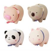 Panda jauki bērni cūciņas dzīvnieki Bankas kaste Rotaļlietas Dārgumu nauda Monēta Naudas taupīšana Galda dekors Ziemassvētku dāvanas bērniem Dāvanas Rotaļlietas Mājas rotaļlietas