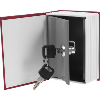 Κουμπαράς σε σχήμα βιβλίου Κουμπαράς Κοσμήματα Κέρμα Ταμιευτήριο Βιβλίο Τράπεζα χρημάτων Μικρό Λεξικό Θυρίδα ασφαλείας Μίνι Βιβλίο Θυρίδα ασφαλείας κλειδί ασφαλείας