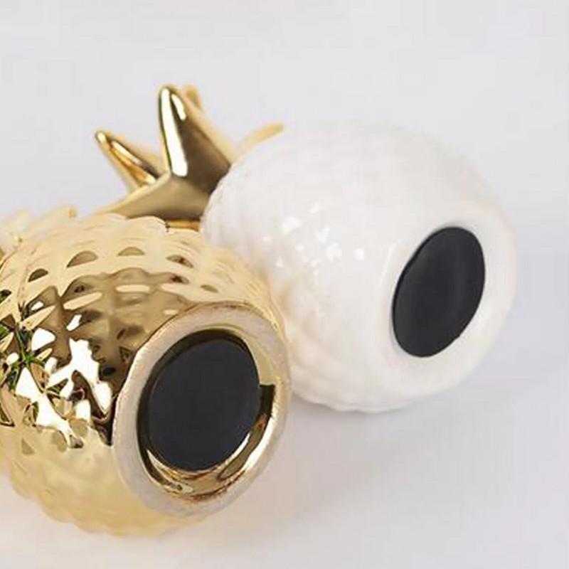 1 vnt. Pineapple Piggy Bank dervos dirbiniai su dirbtiniais vaisiais, tikroviški ananasų rekvizitai Kūrybiniai amatai namų dekoravimui pinigų dėžutės