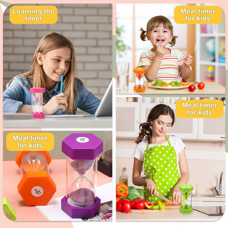 5 minuta Šareni pješčani sat Kuhinjski mjerač vremena Dječje igračke Kreativni pješčani sat Studentska zadaća Sat s pijeskom Pokloni Ukrasi za dom