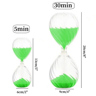 5-30 minuta Ripple pješčani sat Timer Kućni kafić Kreativnost Dekor Mogućnosti u više boja Rođendanski darovi za studente Preporuka