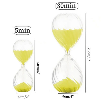 5-30 minuta Ripple pješčani sat Timer Kućni kafić Kreativnost Dekor Mogućnosti u više boja Rođendanski darovi za studente Preporuka