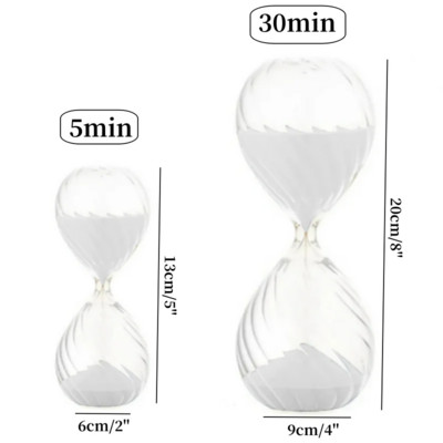 5-30 minuta Ripple pješčani sat Timer Kućni kafić Kreativnost Dekor Mogućnosti u više boja Rođendanski darovi za studente Preporuka