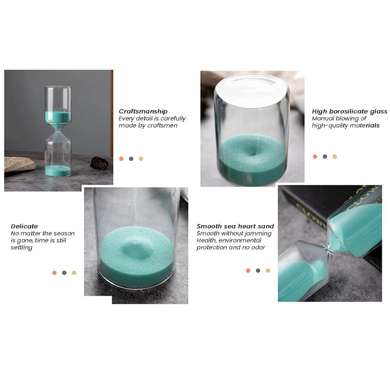 5/10/15/30 minuta pješčani sat pješčani sat u boji pješčani sat pješčani sat za djecu Poklon za djecu Moda za uređenje doma