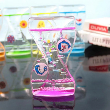 Timer Moving Drip Oil Κλεψύδρα Liquid Bubble Kids Toy Διακόσμηση γραφείου σπιτιού