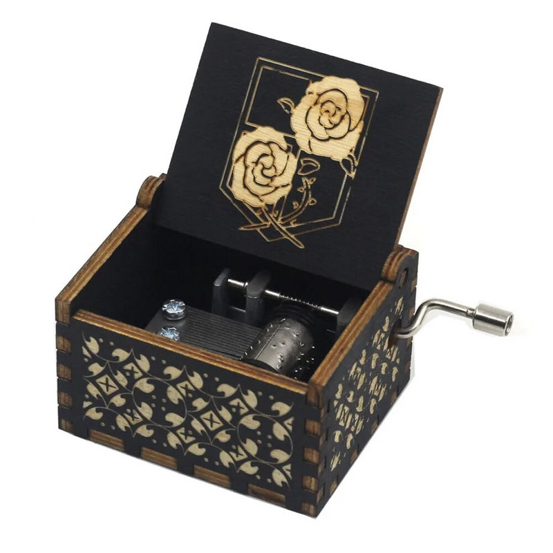 „Attack On Titan Giants“ dislokuoto korpuso muzikos dėžutė „Musica“ tema gimtadienio dovana