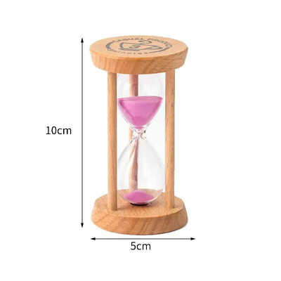 3 minute Drveni pješčani sat, pješčani sat, mjerač vremena za djecu, djeca, mjerač vremena za pranje zubi za odrasle Nastava u učionici Kuhinja Kuhanje