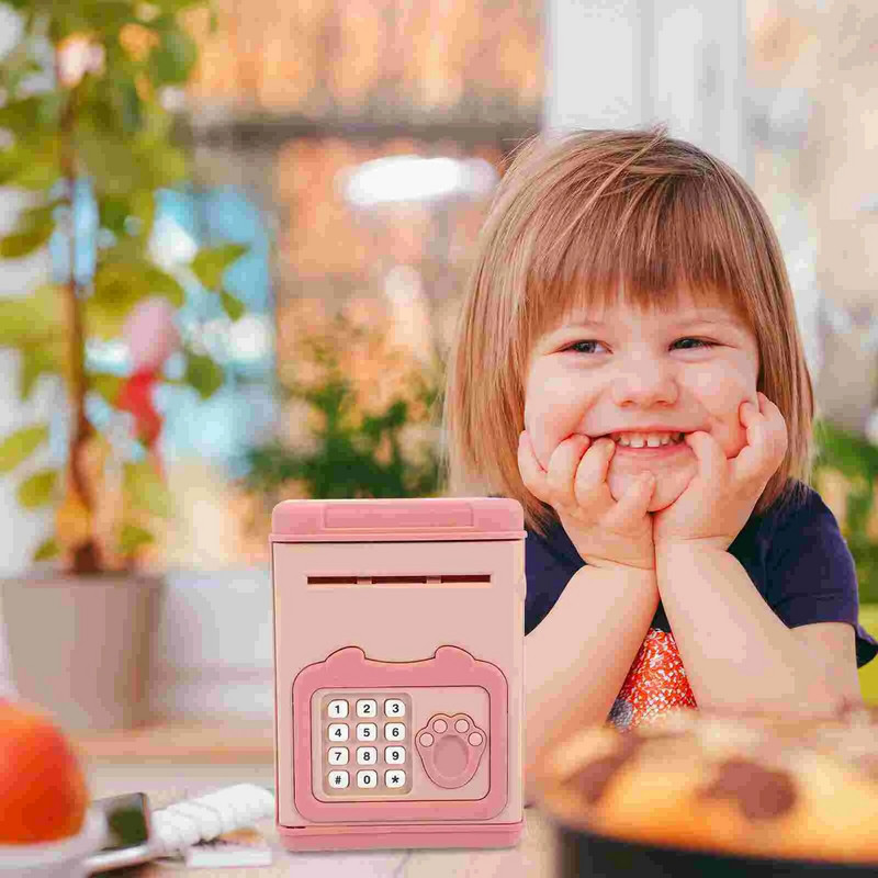 Električna kasica prasica Kompaktna prijenosna igračka za djevojčice Djeca Dječaci Mala djeca Kućne potrepštine Lonac za štednju