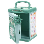 Imituotas pirštų atspaudų taupymo puodas Animacinių filmų taupymo indas Elektroninis taupymo indas Mini bankomatas Monetų banko pinigų taupymo dėžutė be