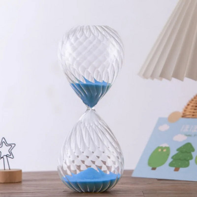 5 минути Творчески стъклен пясъчен часовник Таймер Nordic Home Desktop Пясъчен часовник Декорация Занаяти Пясъчен часовник Детски подарък Най-новият 2024 г.