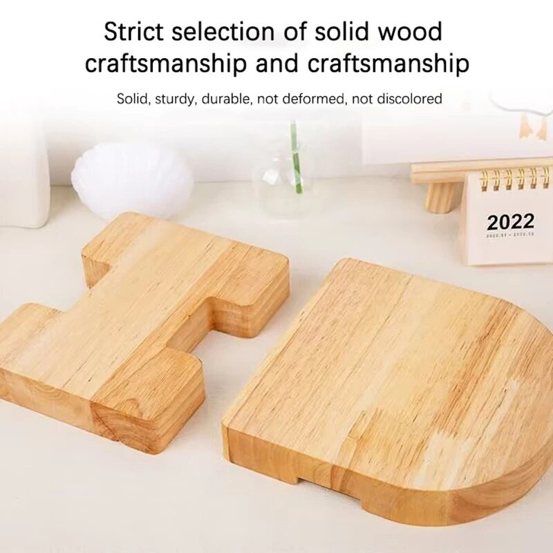 Dvadeset i šest engleske abecede Kasica za novčiće Kasica prasica Drvena kutija za pisma Desktop ukrasi za uređenje doma Rukotvorine za djecu