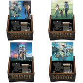 Suzume mechaninė muzikinė dėžutė iš anime filmo Suzume no Tojimari teminė daina vaikams žaislas gimtadienio Kalėdų dovana