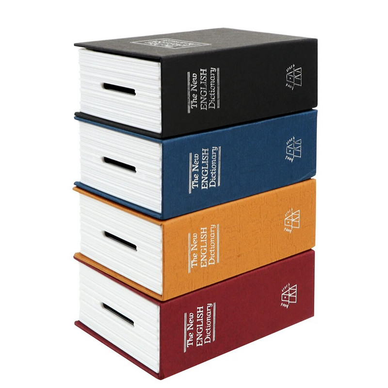 Kreativni rječnik novčići kasice prasice rođendanski dar za djecu knjiga kutija za uštedu novca sa skrivenom tajnom sigurnosnom bravom