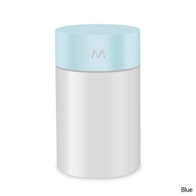 Nešiojamas oro drėkintuvas Ultragarsinis 260ml Mini automobilių drėkintuvas Aromaterapinis difuzorius Purškiklis USB eterinių aliejų purkštuvas LED lempa