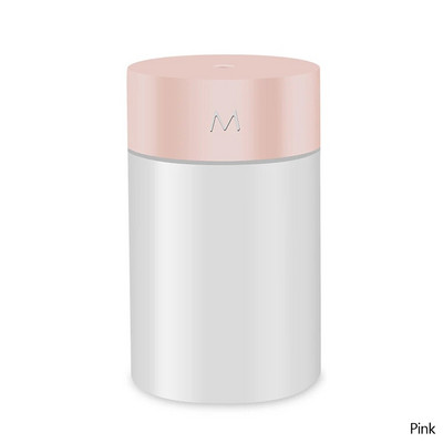 Nešiojamas oro drėkintuvas Ultragarsinis 260ml Mini automobilių drėkintuvas Aromaterapinis difuzorius Purškiklis USB eterinių aliejų purkštuvas LED lempa