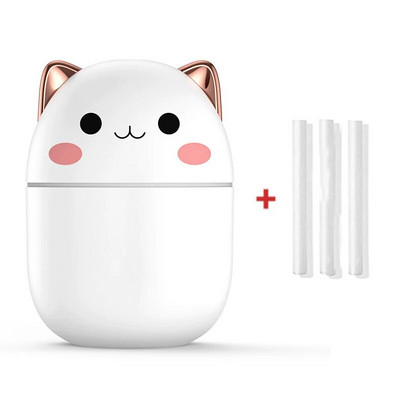 Slatki ovlaživač zraka za kućne ljubimce Šareno svjetlo Difuzor eteričnog ulja Difuzor arome Maker za maglu Osvježivač zraka za auto i dom