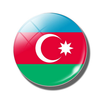 Zastava Magnet za hladnjak Irak Katar Iran Jordan Izrael Turska Afganistan Gruzija 3CM Naljepnica za hladnjak Zapadna Azija Nacionalna uspomena