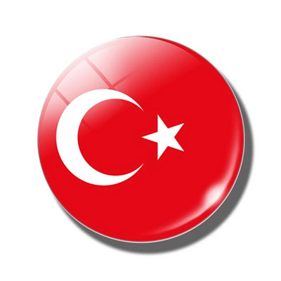 Zastava Magnet za hladnjak Irak Katar Iran Jordan Izrael Turska Afganistan Gruzija 3CM Naljepnica za hladnjak Zapadna Azija Nacionalna uspomena