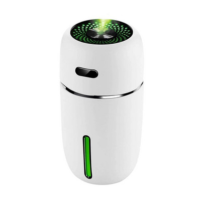 USB mini oro difuzinis drėkintuvas su 7 LED spalvomis Namų biuro viešbutis Nešiojamas dviejų režimų palaikymas