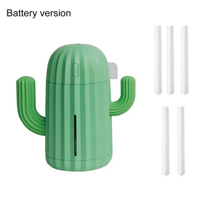 Cactus Humidifier Diffuser Συμπαγής Φορητός και εύκολος στο άρωμα Υγραντήρας Υγραντήρας αέρα που εξοικονομεί χώρο