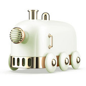300ml Drėkintuvas Retro Mini Train USB aromatinis oro difuzorius eterinių aliejų rūko formuotojas su spalvota LED lempute