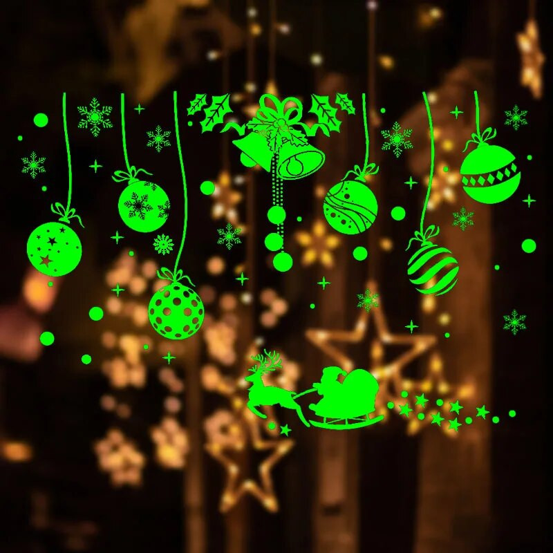 1 list Sretan Božić Snježna pahuljica Snjegović Naljepnica za prozor Božićne zidne naljepnice Naljepnice za dječju sobu