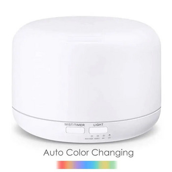 Aroma Diffuser, 300ml Aromatherapy Oil Diffuser with 7-Color Light, Timer-Adjustable Fog Mode Setting 300ML humidifier