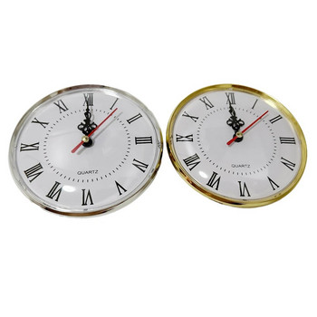 130mm Ρολόι Quartz Movement Στρογγυλά ρολόγια για κεφαλή Εισαγωγή Classic Clock Craft Roman Numerals Ρολόι Χειροποίητο DIY ανταλλακτικό