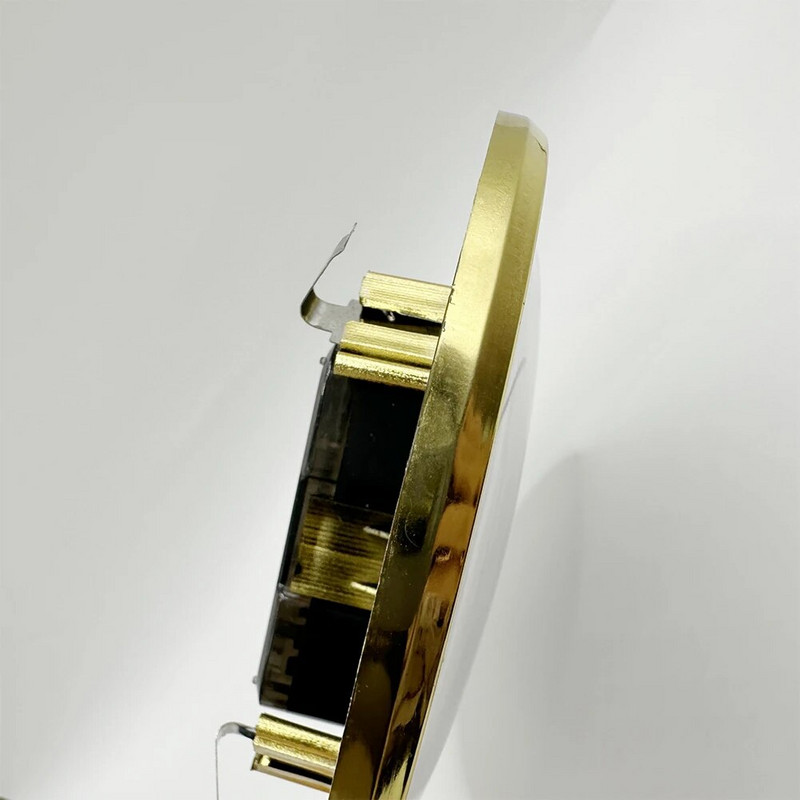 130 MM laikrodžio kvarcinio mechanizmo apvalūs laikrodžiai, skirti galvos įdėklui Klasikinis laikrodis Craft romėniškais skaitmenimis, rankų darbo, pasidaryk pats, atsarginė dalis