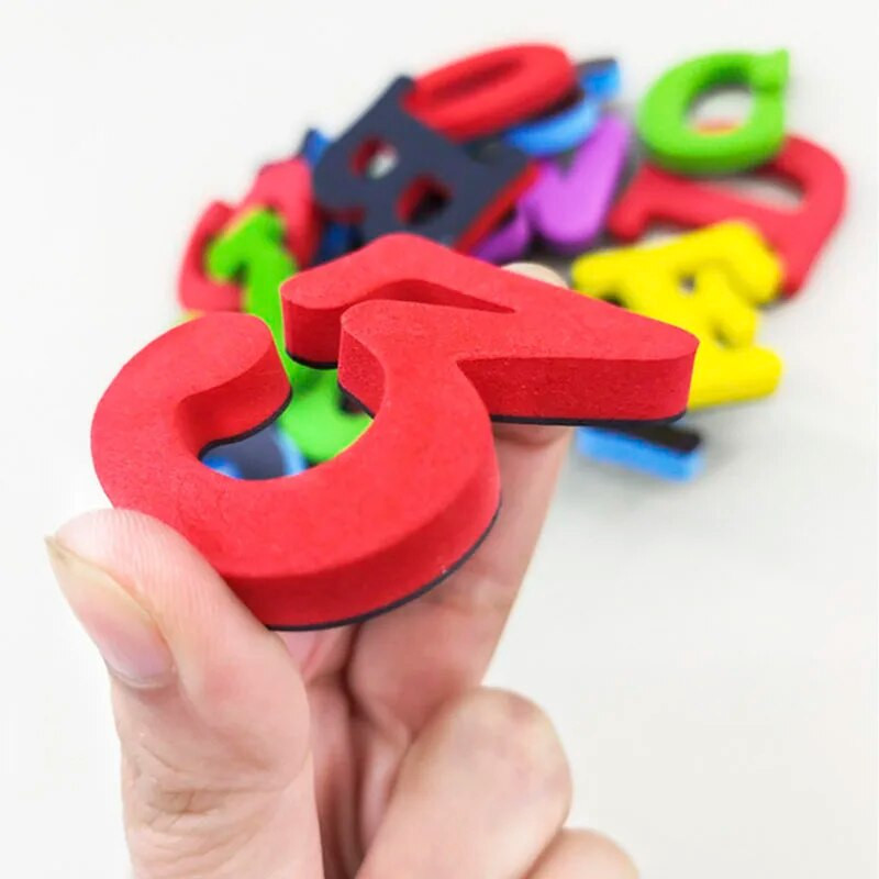 Armsad külmkapimagneti kleebised lastele lastele täht numbrisümbol Külmkapp Alusharidus Värvilised magnetkleebised