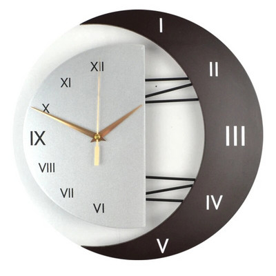 Модерен заглушен стенен часовник Move Silence Home Sun Moon Кварцов часовник за стенен декор