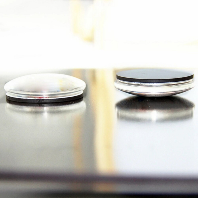 Dobilo magnetas Šaldytuvas Shamrock Lipdukai Keturių lapų dobilas Lucky Glass Dome Šaldytuvo magnetai Šv. Patriko dienos namų dekoro dovanos