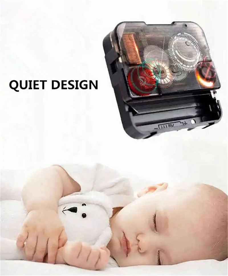 10-tolline tiksuv vaikne ümmargune seinakell Moodsa sisustusega kell koju/kontorisse/kooli/kööki/magamistuppa/elutuppa