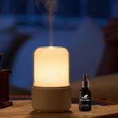 Kinscoter aroma difuzor difuzor eteričnog ulja USB prijenosni ovlaživač zraka noćno svjetlo toplih boja za kućnu spavaću sobu stolni dar