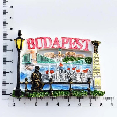 Hűtőmágneses Hűtőmatricák Európa Magyarország Budapest Turisztikai Ajándéktárgyak Mágneses Hűtőmágnesek Resin Hungary Emléktárgyak