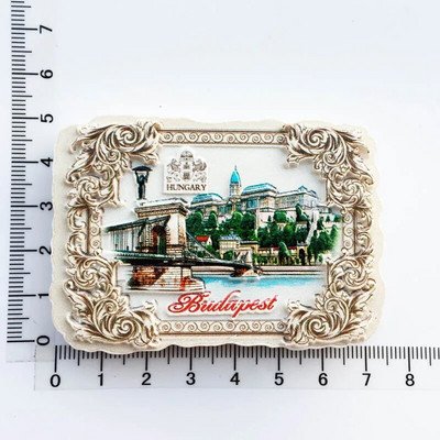 Hűtőmágneses Hűtőmatricák Európa Magyarország Budapest Turisztikai Ajándéktárgyak Mágneses Hűtőmágnesek Resin Hungary Emléktárgyak