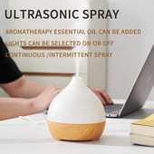FEA Ultrasonic Cool Mist õhuniisutaja eeterlike õlide aroomihajuti LED-leeklambiga USB ruumi pihustustüüpi õhupuhasti