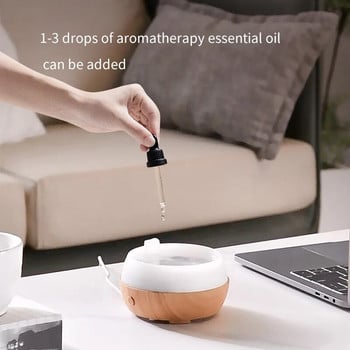 FEA Ultrasonic Cool Mist Air Humidifier Essential Oil Diffuser Aroma with LED Flame Lamp Usb Room Spray Type Purfier Air
