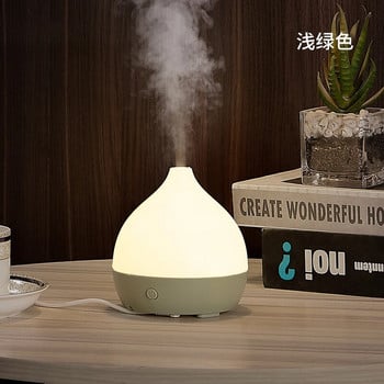 FEA Ултразвуков овлажнител за въздух с хладна мъгла, ароматен дифузор с етерично масло и LED пламъчна лампа, USB пречиствател на въздух със спрей за стая