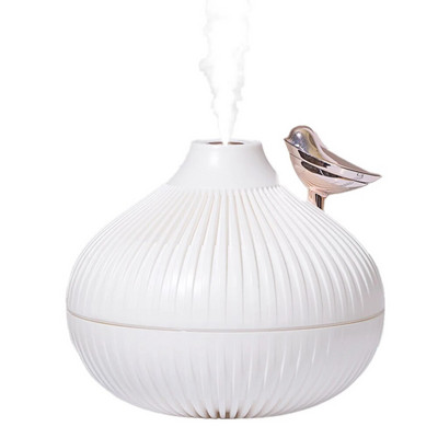 330 ml USB ultrazvučni Cool Mist Maker ovlaživač zraka s toplom LED svjetiljkom za dom Dječja soba Mini aroma difuzor ovlaživač