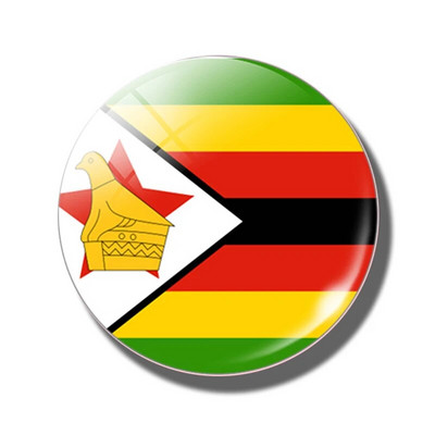 Šalis Suvenyras Zambija Angola Zimbabvė Malavis Mozambikas Botsvana Namibija Pietų Afrikos vėliava 30 mm šaldytuvo magneto magnetinis lipdukas